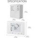 Программируемый термостат отопления Tuya Wi-Fi (HS081560) - изображение 2