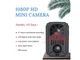Мини камера Nectronix MD31 с датчиком движения Full HD 1080P 1500мАч Черный (1011-823-00) - изображение 9