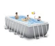 Каркасний басейн Intex 26790 прямокутний 400 x 200 x 122 см - зображення 4