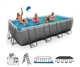 Каркасний басейн Intex 26356 прямокутний 549 x 274 x 132 см - зображення 1
