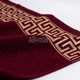 Набір Рушників - Комплект Банних Рушників Greg Gold Burgundy 3 шт: 70 х140 см, 50х90 см, 30х50 см Бургунді - зображення 3