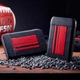 Накопитель внешний HDD 2.5" USB 1TB Apacer AC633 Black/Red (AP1TBAC633R-1) - изображение 12