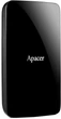 Накопитель внешний HDD 2.5" USB 2.0TB Apacer AC233 Black (AP2TBAC233B-1) - изображение 6