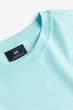 Футболка с принтом H&M Relaxed Fit L голубой 0967955061 - изображение 7