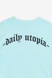 Футболка с принтом H&M Relaxed Fit L голубой 0967955061 - изображение 8