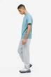 Футболка H&M Regular Fit M бірюзовий 0685816200 - зображення 4