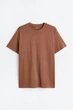 Футболка H&M Regular Fit M бронзовый 0685816184 - изображение 6