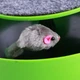 Интерактивная игрушка для кота и кошки "Бегающая мышка" Sunroz Catch The Mouse с когтеточкой Зеленый - изображение 10