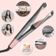 Керамическая плойка утюжок 2в1 Moser curler hair S100 с ионизацией для выпрямления волос и создания локонов - изображение 2