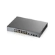 Комутатор для відеоспостереження ZYXEL GS1350-18HP (GS1350-18HP-EU0101F) (16xGE PoE+, 2xGE/SFP, PoE max 250W, NebulaFlex Pro, питание до 250м, автоперезагрузка PoE-портов, L2) - зображення 5