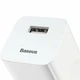 Зарядний пристрій Baseus Charging USB-A 24W White (CCALL-BX02) - изображение 2