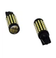 Светодиодная лампа&nbsp;Т10 W5W 78 SMD 3014 930 Lm с обманкой, драйвером и линзой 12V Белая ПРЕМИУМ (10605) - изображение 2