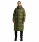 Пуховик Haglofs Long Down Parka Women М оливково зеленый - изображение 4