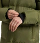 Пуховик Haglofs Long Down Parka Women М оливково зеленый - изображение 5