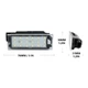 LED подсветка номера Renault Megane Clio Laguna Master - изображение 4