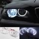 Ангельські очі bmw e46 2х131мм 2х146 мм LED Cotton - зображення 1
