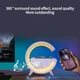 Док-станція Smart Light з нічником і Bluetooth колонкою для iPhone/Android White - зображення 9
