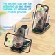 Док-станція Vikefon 4в1 Magnetic Wireless Charger для iPhone 14/13/12 MagSafe, AirPods, Apple Watch (black) - зображення 3