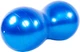 Мяч для фитнеса гимнастический, фитбол для беременных EasyFit Peanut 45х90 см EF-3022-BL Синий (56002022) - изображение 1