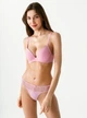Бюстгальтер push-up формована чашка Luna L1503A0 Viola 70B Рожевий '6908315031228 - изображение 4