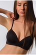 Бюстгальтер Soft-bra без Push-up без кісточок з м'якою формованою чашкою чорний Luna 80C L1508A Astro - изображение 1