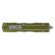 Нож Microtech Dirac Double Edge Stonewash Distressed OD Green (225-10DOD) - изображение 3