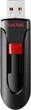 Флеш-накопитель Sandisk Flash USB 2.0 Cruzer Glide 128Gb Black/Red (SDCZ60-128G-B35) - изображение 1