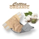 Багаторазовий підгузок Waterproof Organic (Ontario Baby) від 6 до 12 місяців, вага від 7,5 до 11,5 кг, ART-0000607, сірий - зображення 2