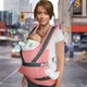 Эргономичный рюкзак для новорожденных Summer Breezy (Ontario Baby) ART-0000584, розовый - изображение 2