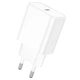 Зарядное устройство BOROFONE BA71A Power single Port PD20W charger 1xType-C White (6974443387964) - изображение 1