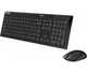 Комплект бездротовий Rapoo 8210M Black - изображение 1