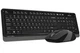 Комплект (клавіатура + миша) A4Tech FG1010 Black/Grey USB - изображение 2