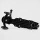 Самокат беговел 5 в 1 Best Scooter LS-44188 с дополнительными колесами и защитным бампером черный с розовым - изображение 6