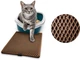 Коврик двухслойный для кошачьего лотка (туалета) EVAtech Kitty 33х30 ромб Коричневый (EK330300RZE) - изображение 4
