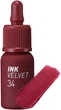 ТИНТ PERIPERA INK VELVET #034 SMOKY RED для губ з матовим ефектом, 4 г - зображення 3