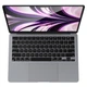 Захисне скло Spigen Glass FC для MacBook Air 13" 2022 Black (AGL05504) - зображення 4