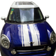 Полосы на капот и багажник ARB 3D TUNING STUDIO Мини купер W 2000х264х0.060мм - изображение 1