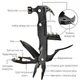 Мультифункціональний інструмент 6 в 1 (мультитул) MULTI-TOOL CLAW HAMMER з набором біт та чохлом в комплекті (чорний) - зображення 2