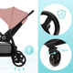 Прогулочная коляска Kinderkraft Grande Plus Pink (KSGRAN00PNK0000) - изображение 7