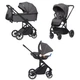 Коляска универсальная CARRELLO Alfa+ 3in1 Falcon Grey CRL-6508 - изображение 1