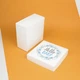 Коробка подарункова дитяча eko-kraft 195*195*97 мм Святкова Коробка для упаковки подарунків Коробочка зі знімною кришкою "Hello Baby" - зображення 3