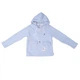 Костюм брючний утеплений для дівчинки Cumba kids 22102 140 см Блакитний - зображення 2