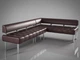 Комплект Тонус без подлокотников Sentenzo 2200x1600x700 Темно-вишневый - изображение 1