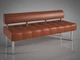 Диван Тонус без подлокотников Sentenzo 1600x600x700 Светло-коричневый - изображение 1