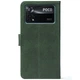 Чохол-книжка Crazy Horse Clasic для Xiaomi Poco X4 Pro 5G Dark Green (Front) (47074) - зображення 3