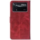 Чохол-книжка Crazy Horse Clasic для Xiaomi Poco X4 Pro 5G Red Wine (Front) (47072) - зображення 3