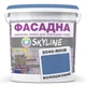 Фарба Акрил-латексна Фасадна Skyline 2040-R90B Волошковий 3л - зображення 1