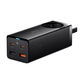 Зарядний пристрій МПЗ Baseus GaN3 Pro Desktop Powerstrip 65W (2xType-C + 2xUSB + AC(EU) PSZM000901 - зображення 3
