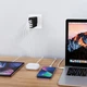 Ładowarka sieciowa Choetech PD6005 4xUSB 140W GaN (2xUSB-C+2xUSB-A) Black (PD5007-EU-WH) - obraz 5