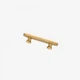 Вешалка настенная деревянная на 2 крючка Pab.objects Moon Rack x2 Дуб 20см (pab0085) - изображение 4